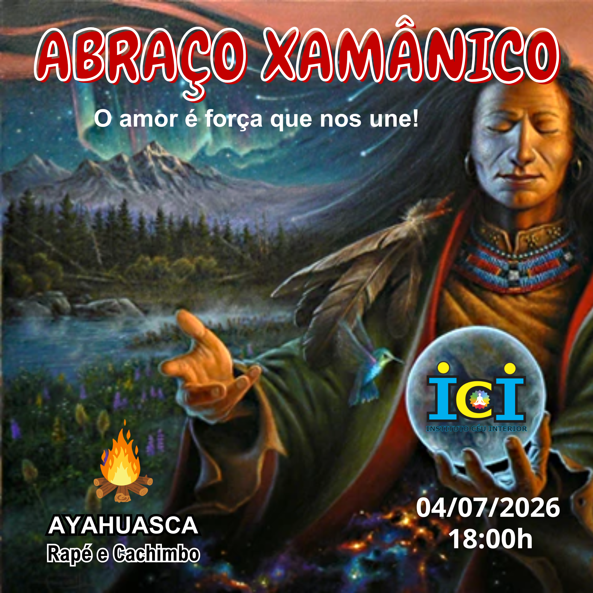 ABRAÇO XAMÂNICO